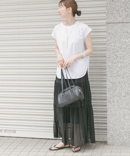 URBAN RESEARCH ITEMS / アーバンリサーチ アイテムズ Tシャツ | シルケットライクノースリーブTシャツ | 詳細17