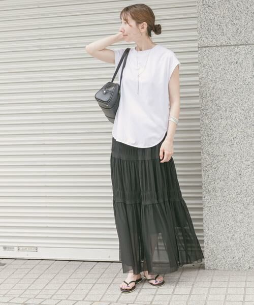 URBAN RESEARCH ITEMS / アーバンリサーチ アイテムズ Tシャツ | シルケットライクノースリーブTシャツ | 詳細18