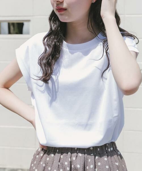 URBAN RESEARCH ITEMS / アーバンリサーチ アイテムズ Tシャツ | シルケットライクノースリーブTシャツ | 詳細19