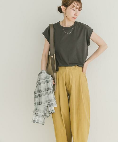 URBAN RESEARCH ITEMS / アーバンリサーチ アイテムズ Tシャツ | シルケットライクノースリーブTシャツ | 詳細25