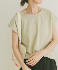 URBAN RESEARCH ITEMS / アーバンリサーチ アイテムズ Tシャツ | バックボタンフレンチTシャツ