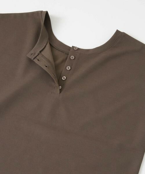 URBAN RESEARCH ITEMS / アーバンリサーチ アイテムズ Tシャツ | バックボタンフレンチTシャツ | 詳細10