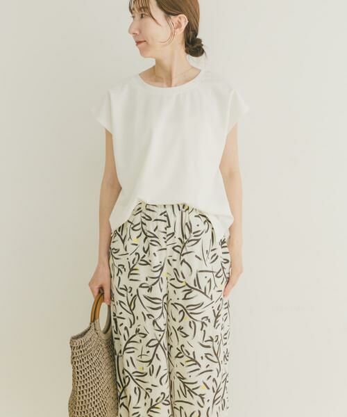 URBAN RESEARCH ITEMS / アーバンリサーチ アイテムズ Tシャツ | バックボタンフレンチTシャツ | 詳細15