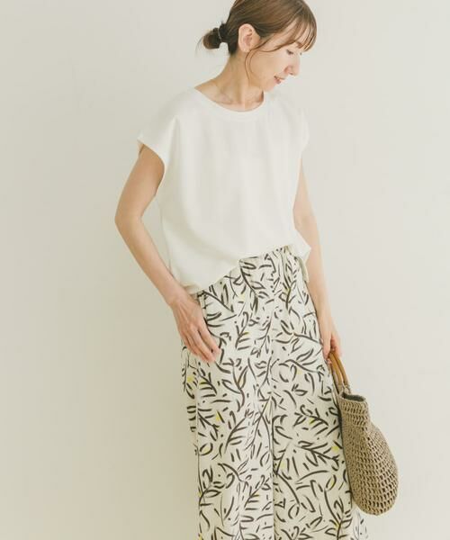 URBAN RESEARCH ITEMS / アーバンリサーチ アイテムズ Tシャツ | バックボタンフレンチTシャツ | 詳細16