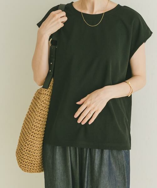 URBAN RESEARCH ITEMS / アーバンリサーチ アイテムズ Tシャツ | バックボタンフレンチTシャツ | 詳細19