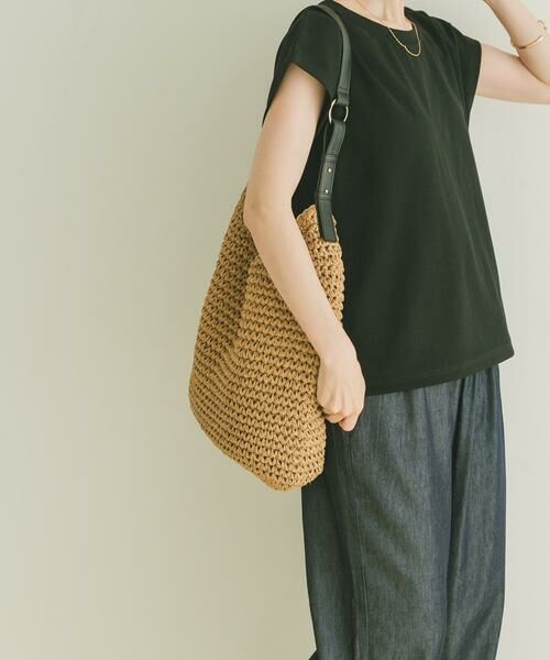 URBAN RESEARCH ITEMS / アーバンリサーチ アイテムズ Tシャツ | バックボタンフレンチTシャツ | 詳細21