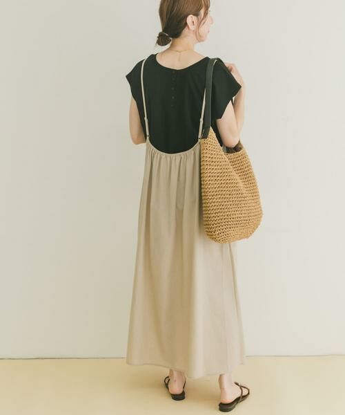 URBAN RESEARCH ITEMS / アーバンリサーチ アイテムズ Tシャツ | バックボタンフレンチTシャツ | 詳細27