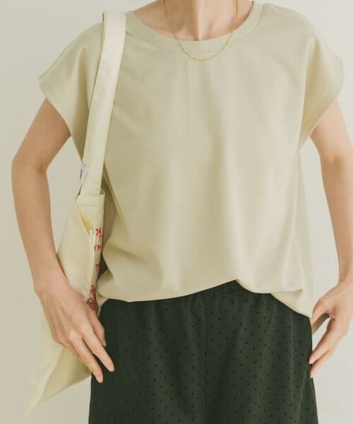 URBAN RESEARCH ITEMS / アーバンリサーチ アイテムズ Tシャツ | バックボタンフレンチTシャツ | 詳細30