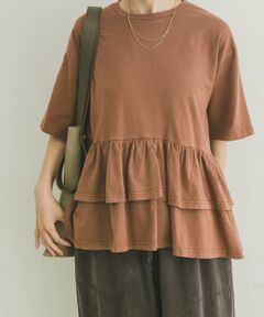 URBAN RESEARCH ITEMS / アーバンリサーチ アイテムズ Tシャツ | ピグメントティアードTシャツ