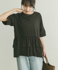 URBAN RESEARCH ITEMS / アーバンリサーチ アイテムズ Tシャツ | ピグメントティアードTシャツ