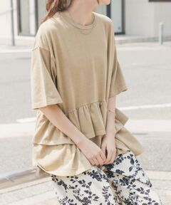 URBAN RESEARCH ITEMS / アーバンリサーチ アイテムズ Tシャツ | ピグメントティアードTシャツ