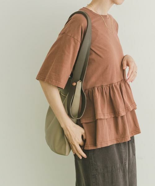 URBAN RESEARCH ITEMS / アーバンリサーチ アイテムズ Tシャツ | ピグメントティアードTシャツ | 詳細2