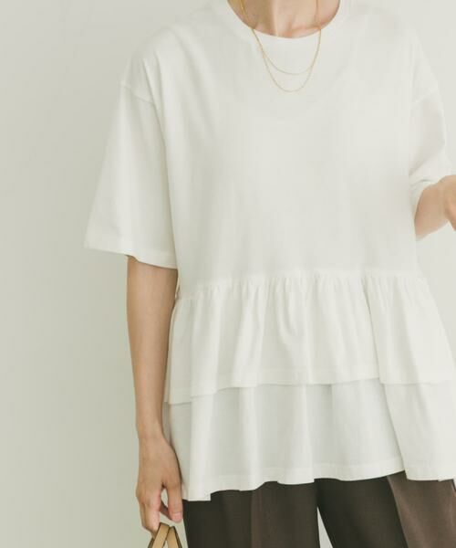 URBAN RESEARCH ITEMS / アーバンリサーチ アイテムズ Tシャツ | ピグメントティアードTシャツ | 詳細8