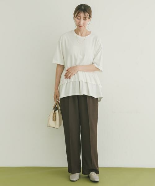 URBAN RESEARCH ITEMS / アーバンリサーチ アイテムズ Tシャツ | ピグメントティアードTシャツ | 詳細11