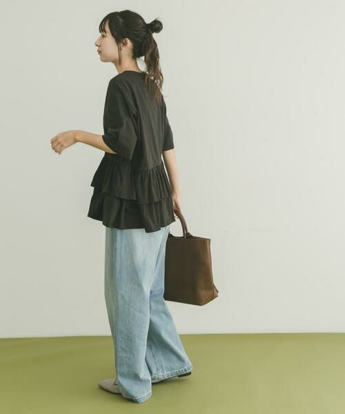 URBAN RESEARCH ITEMS / アーバンリサーチ アイテムズ Tシャツ | ピグメントティアードTシャツ | 詳細19