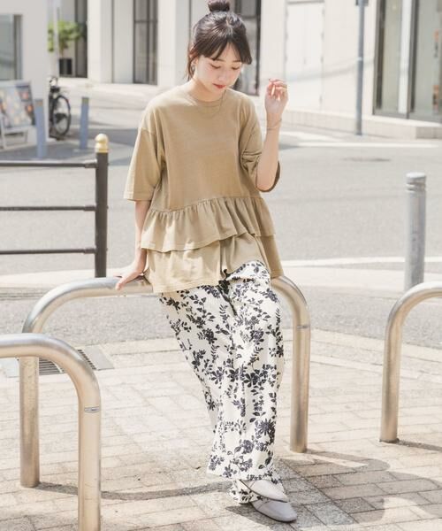 URBAN RESEARCH ITEMS / アーバンリサーチ アイテムズ Tシャツ | ピグメントティアードTシャツ | 詳細26