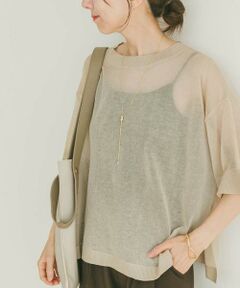 URBAN RESEARCH ITEMS / アーバンリサーチ アイテムズ ニット・セーター | シアーハンソデニットプルオーバー