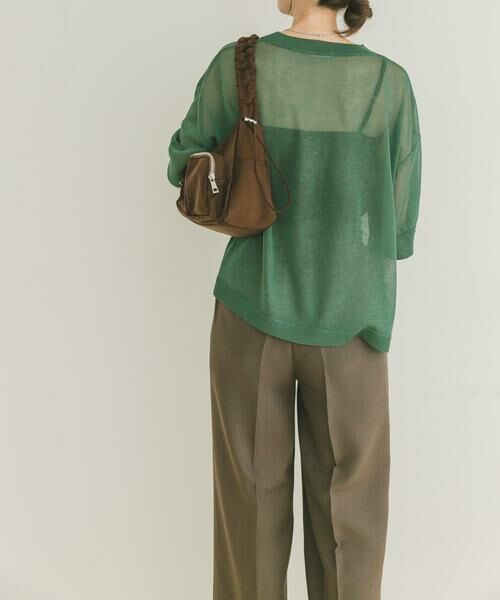 URBAN RESEARCH ITEMS / アーバンリサーチ アイテムズ ニット・セーター | シアーハンソデニットプルオーバー | 詳細3