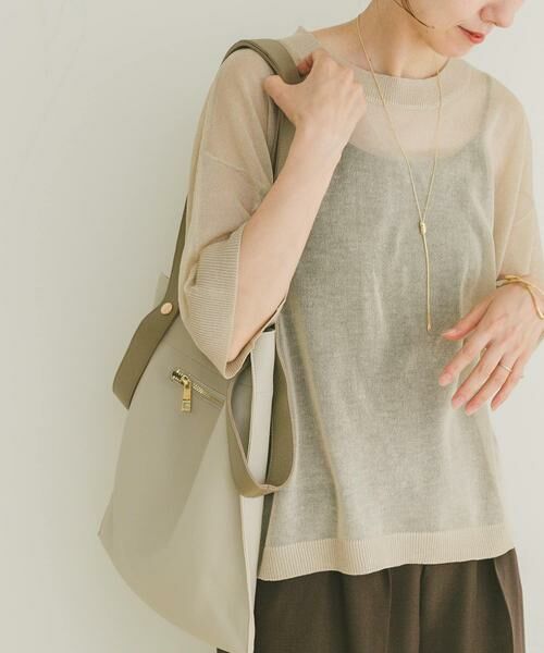 URBAN RESEARCH ITEMS / アーバンリサーチ アイテムズ ニット・セーター | シアーハンソデニットプルオーバー | 詳細21