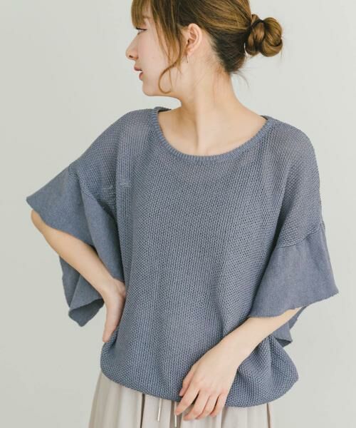URBAN RESEARCH ITEMS / アーバンリサーチ アイテムズ ニット・セーター | フレアスリーブニット | 詳細7