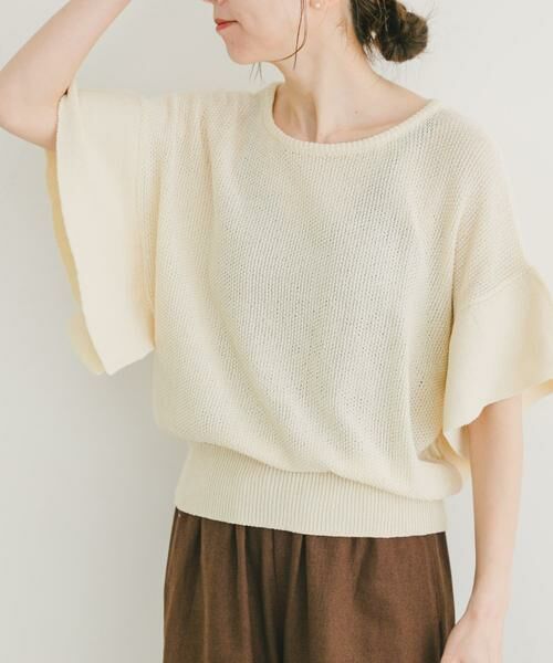 URBAN RESEARCH ITEMS / アーバンリサーチ アイテムズ ニット・セーター | フレアスリーブニット | 詳細13