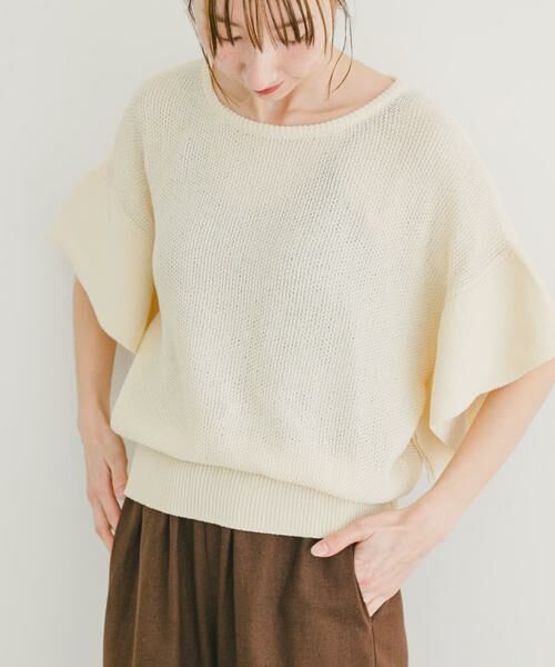 URBAN RESEARCH ITEMS / アーバンリサーチ アイテムズ ニット・セーター | フレアスリーブニット | 詳細14