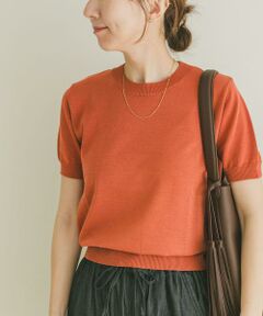 URBAN RESEARCH ITEMS / アーバンリサーチ アイテムズ ニット・セーター | コンパクト半袖ニット