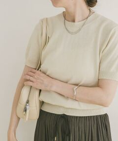 URBAN RESEARCH ITEMS / アーバンリサーチ アイテムズ ニット・セーター | コンパクト半袖ニット