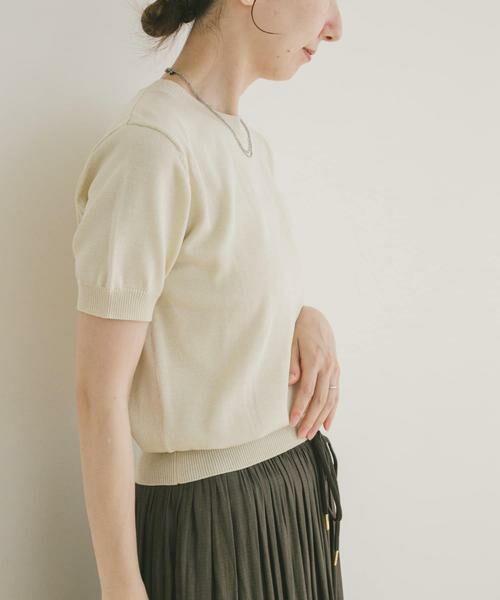 URBAN RESEARCH ITEMS / アーバンリサーチ アイテムズ ニット・セーター | コンパクト半袖ニット | 詳細12