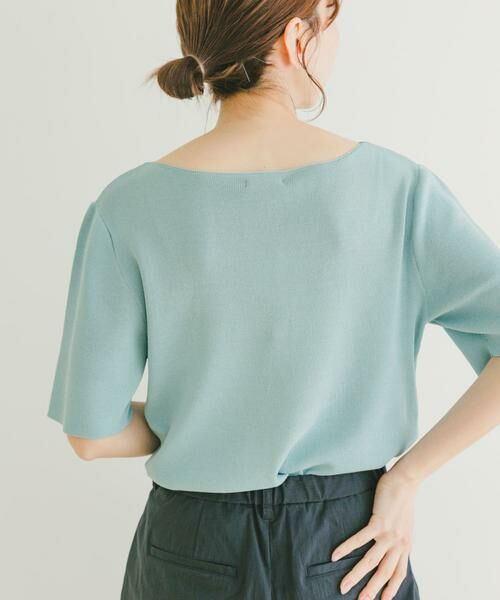 URBAN RESEARCH ITEMS / アーバンリサーチ アイテムズ ニット・セーター | ソウバリボートネックニット | 詳細3