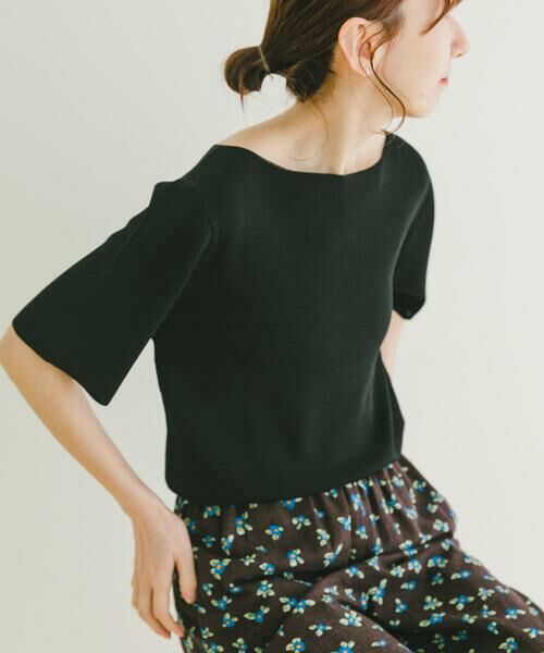 URBAN RESEARCH ITEMS / アーバンリサーチ アイテムズ ニット・セーター | ソウバリボートネックニット | 詳細12