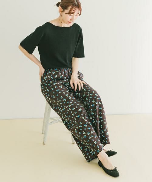 URBAN RESEARCH ITEMS / アーバンリサーチ アイテムズ ニット・セーター | ソウバリボートネックニット | 詳細13