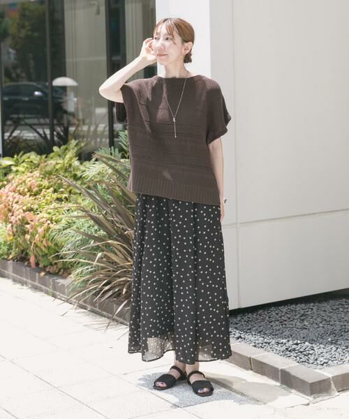 URBAN RESEARCH ITEMS / アーバンリサーチ アイテムズ ニット・セーター | ミックスパターンフレンチニット | 詳細4