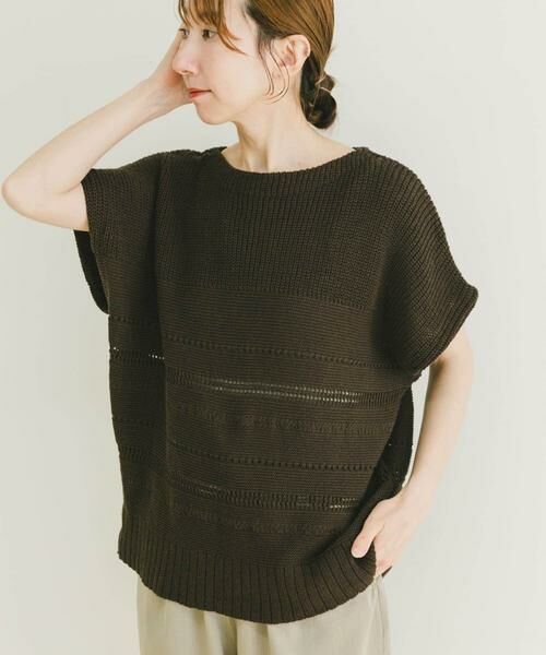 URBAN RESEARCH ITEMS / アーバンリサーチ アイテムズ ニット・セーター | ミックスパターンフレンチニット | 詳細5