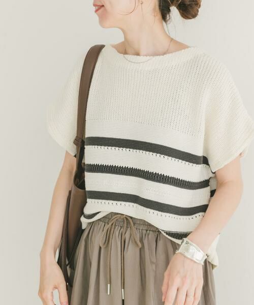 URBAN RESEARCH ITEMS / アーバンリサーチ アイテムズ ニット・セーター | ミックスパターンフレンチニット | 詳細14