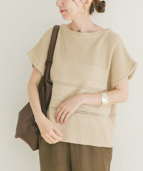 URBAN RESEARCH ITEMS / アーバンリサーチ アイテムズ ニット・セーター | ミックスパターンフレンチニット | 詳細23