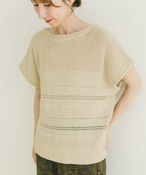 URBAN RESEARCH ITEMS / アーバンリサーチ アイテムズ ニット・セーター | ミックスパターンフレンチニット | 詳細27