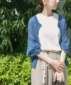 URBAN RESEARCH ITEMS / アーバンリサーチ アイテムズ カーディガン・ボレロ | シアークルーネックカーディガン