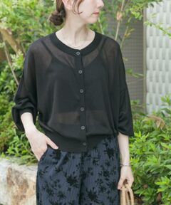 URBAN RESEARCH ITEMS / アーバンリサーチ アイテムズ カーディガン・ボレロ | シアークルーネックカーディガン