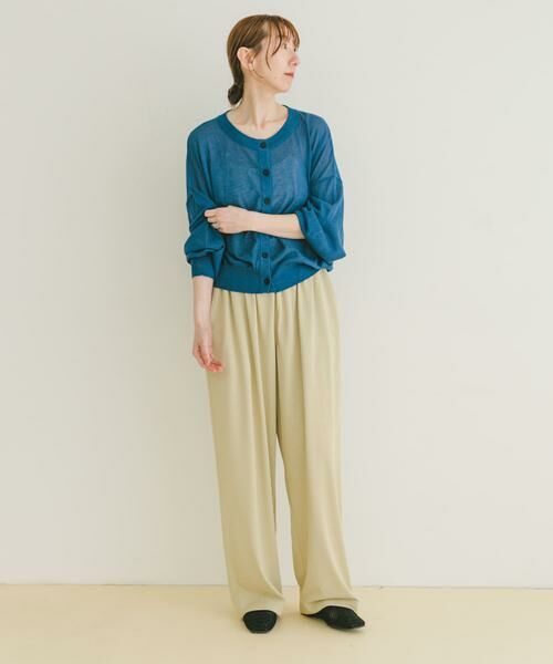 URBAN RESEARCH ITEMS / アーバンリサーチ アイテムズ カーディガン・ボレロ | シアークルーネックカーディガン | 詳細13