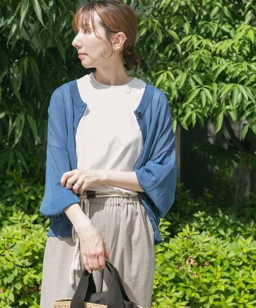 URBAN RESEARCH ITEMS / アーバンリサーチ アイテムズ カーディガン・ボレロ | シアークルーネックカーディガン | 詳細2