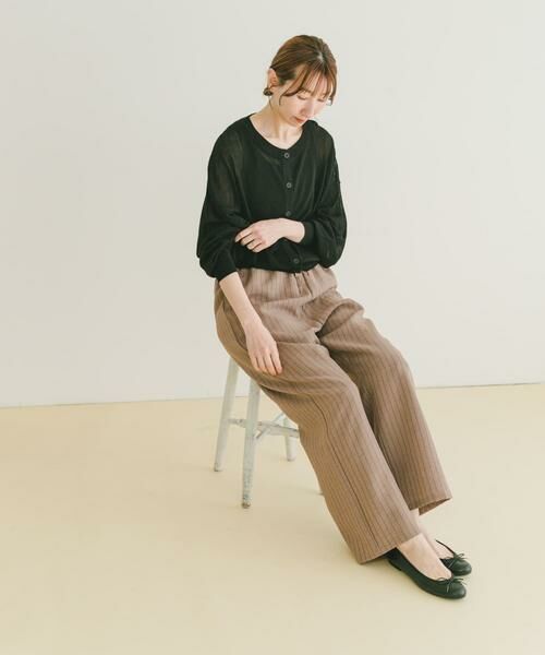 URBAN RESEARCH ITEMS / アーバンリサーチ アイテムズ カーディガン・ボレロ | シアークルーネックカーディガン | 詳細27