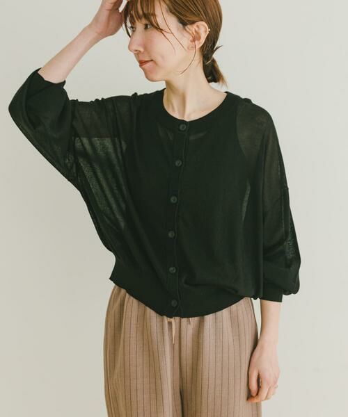 URBAN RESEARCH ITEMS / アーバンリサーチ アイテムズ カーディガン・ボレロ | シアークルーネックカーディガン | 詳細29