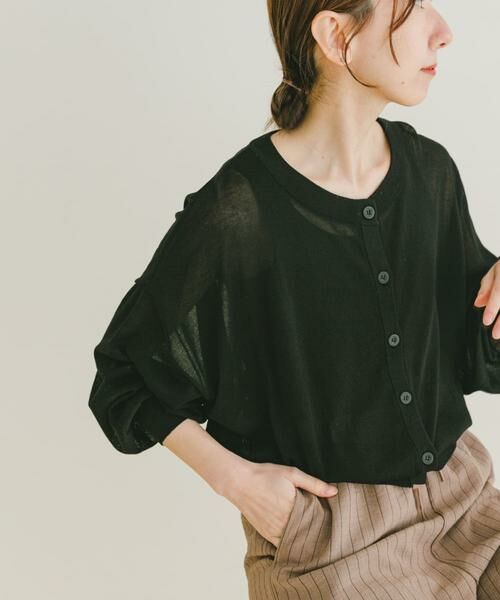 URBAN RESEARCH ITEMS / アーバンリサーチ アイテムズ カーディガン・ボレロ | シアークルーネックカーディガン | 詳細23