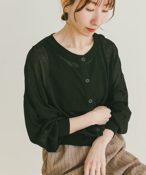 URBAN RESEARCH ITEMS / アーバンリサーチ アイテムズ カーディガン・ボレロ | シアークルーネックカーディガン | 詳細24