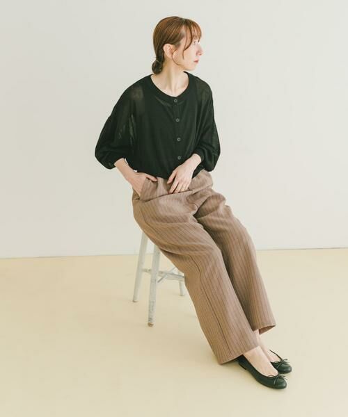 URBAN RESEARCH ITEMS / アーバンリサーチ アイテムズ カーディガン・ボレロ | シアークルーネックカーディガン | 詳細26