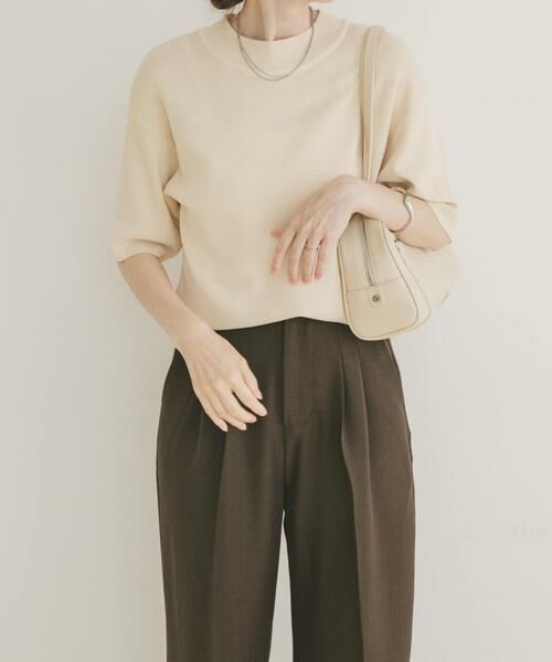 URBAN RESEARCH ITEMS / アーバンリサーチ アイテムズ ニット・セーター | ソウバリハンソデニット | 詳細3