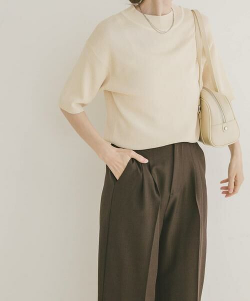 URBAN RESEARCH ITEMS / アーバンリサーチ アイテムズ ニット・セーター | ソウバリハンソデニット | 詳細4