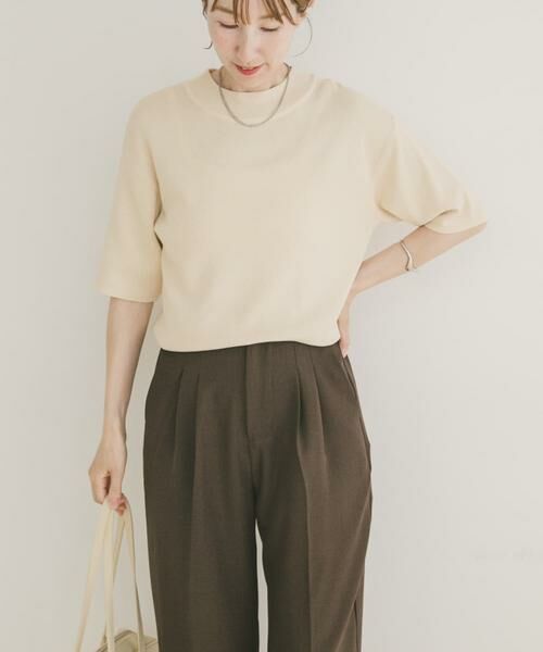 URBAN RESEARCH ITEMS / アーバンリサーチ アイテムズ ニット・セーター | ソウバリハンソデニット | 詳細5