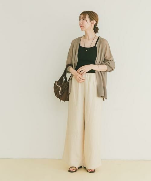URBAN RESEARCH ITEMS / アーバンリサーチ アイテムズ カーディガン・ボレロ | シアーVネックニットカーディガン | 詳細14